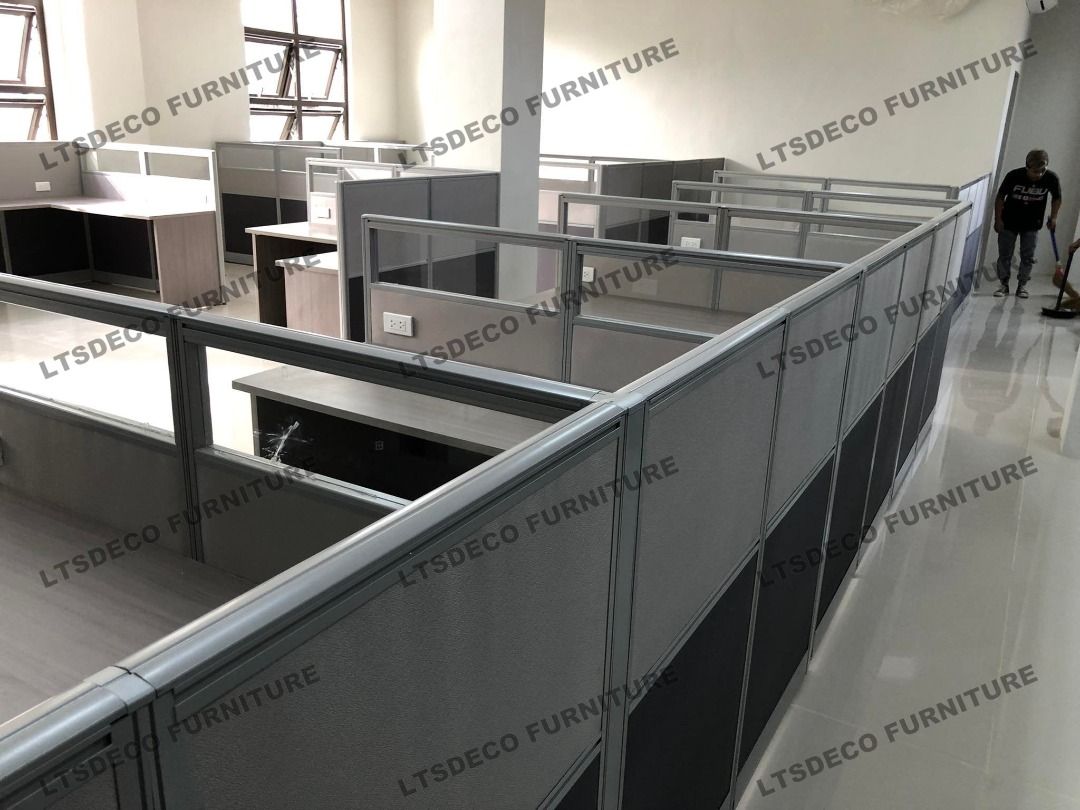 workstation tables modular customized office partitions (Category: Office Furniture & Fixtures) located in Caloocan City. Submitted by cheska.ltsdeco (Listing ID 1466015232, Image 1). Description: 👉Are you looking for WORKSTATION, MODULAR CUBICLES OFFICE PARTITION, and OFFICE FURNITURE SUPPLIER? LTSDECO Furniture, is direct supplier, manufacturer, and trusted provider of high quality, affordable and durable modular office divider partition, home
