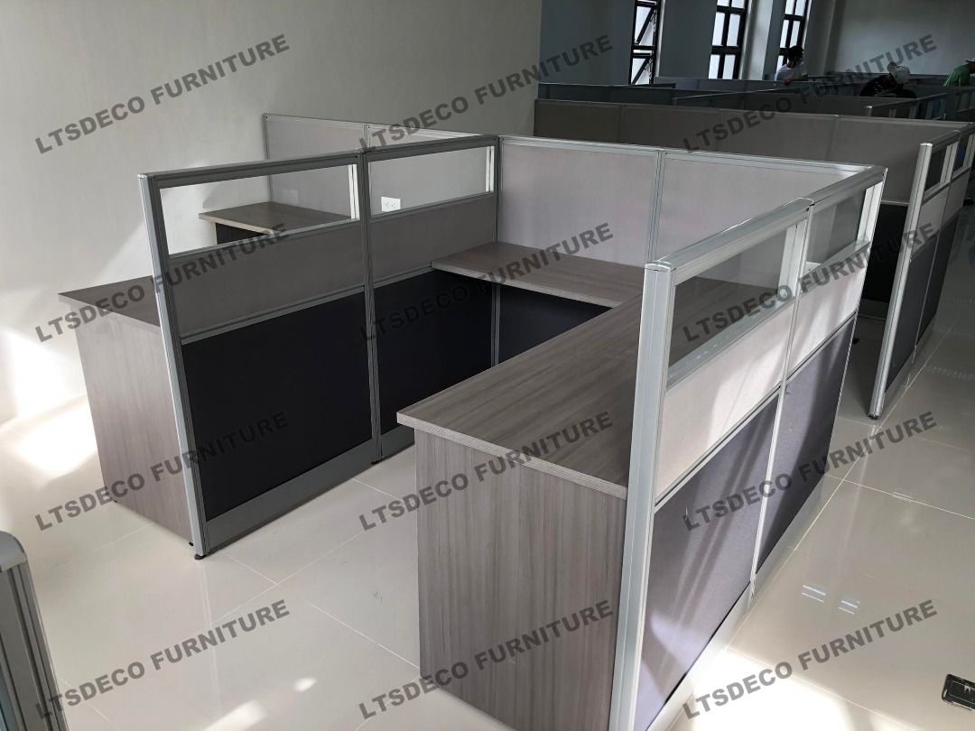 workstation tables modular customized office partitions (Category: Office Furniture & Fixtures) located in Caloocan City. Submitted by cheska.ltsdeco (Listing ID 1466015232, Image 2). Description: 👉Are you looking for WORKSTATION, MODULAR CUBICLES OFFICE PARTITION, and OFFICE FURNITURE SUPPLIER? LTSDECO Furniture, is direct supplier, manufacturer, and trusted provider of high quality, affordable and durable modular office divider partition, home