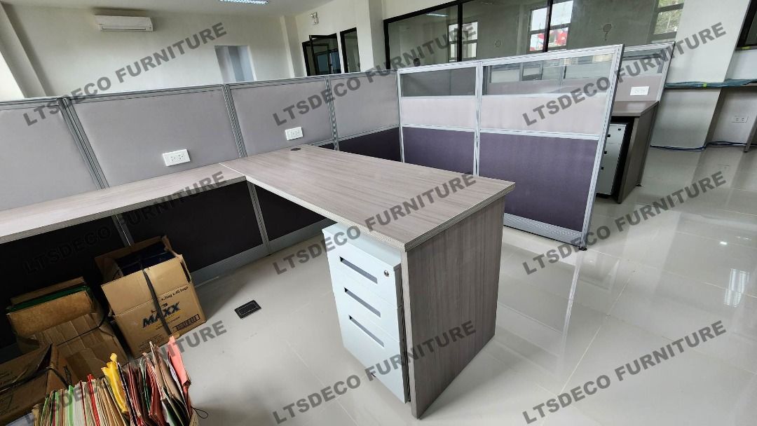 workstation tables modular customized office partitions (Category: Office Furniture & Fixtures) located in Caloocan City. Submitted by cheska.ltsdeco (Listing ID 1466030850, Image 3). Description: 👉Are you looking for WORKSTATION, MODULAR CUBICLES OFFICE PARTITION, and OFFICE FURNITURE SUPPLIER? LTSDECO Furniture, is direct supplier, manufacturer, and trusted provider of high quality, affordable and durable modular office divider partition, home
