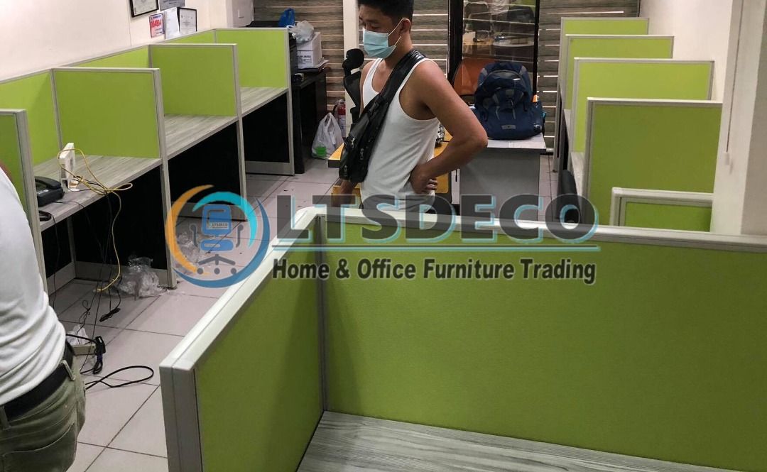 WORKSTATION TABLES MODULAR CUSTOMIZED OFFICE PARTITIONS (Category: Office Furniture & Fixtures) located in Caloocan City. Submitted by cheska.ltsdeco (Listing ID 1466036150, Image 1). Description: 👉Are you looking for WORKSTATION, MODULAR CUBICLES OFFICE PARTITION, and OFFICE FURNITURE SUPPLIER? LTSDECO Furniture, is direct supplier, manufacturer, and trusted provider of high quality, affordable and durable modular office divider partition, home