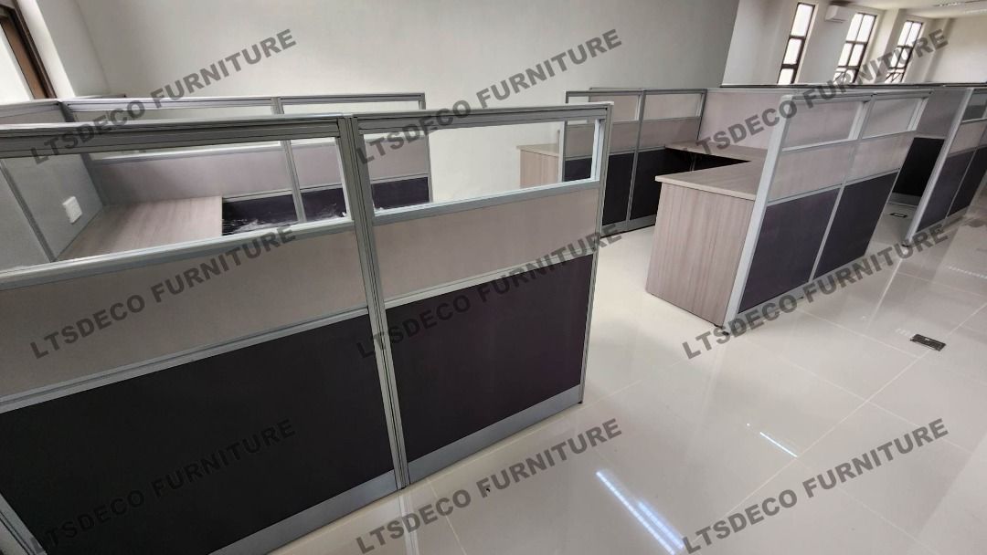 workstation tables modular office partition furnitures (Category: Office Furniture & Fixtures) located in Caloocan City. Submitted by sandy.furniture (Listing ID 1465962723, Image 2). Description: 👉Are you looking for WORKSTATION, MODULAR CUBICLES OFFICE PARTITION, and OFFICE FURNITURE SUPPLIER? LTSDECO Furniture, is direct supplier, manufacturer, and trusted provider of high quality, affordable and durable modular office divider partition, home