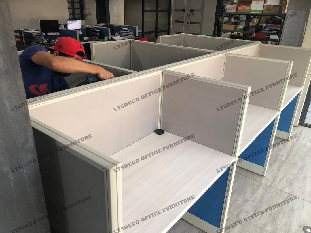 workstation tables modular office partition furnitures (Category: Office Furniture & Fixtures) located in Caloocan City. Submitted by jane.ltsdeco (Listing ID 1465964383, Image 1). Description: 👉Are you looking for WORKSTATION, MODULAR CUBICLES OFFICE PARTITION, and OFFICE FURNITURE SUPPLIER? LTSDECO Furniture, is direct supplier, manufacturer, and trusted provider of high quality, affordable and durable modular office divider partition, home an