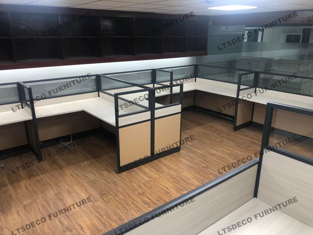 workstation tables modular office partition customized (Category: Office Furniture & Fixtures) located in Quezon City. Submitted by ltsdecofurniture (Listing ID 1466014187, Image 3). Description: 👉Are you looking for WORKSTATION, MODULAR CUBICLES OFFICE PARTITION, and OFFICE FURNITURE SUPPLIER? LTSDECO Furniture, is direct supplier, manufacturer, and trusted provider of high quality, affordable and durable modular office divider partition, home 