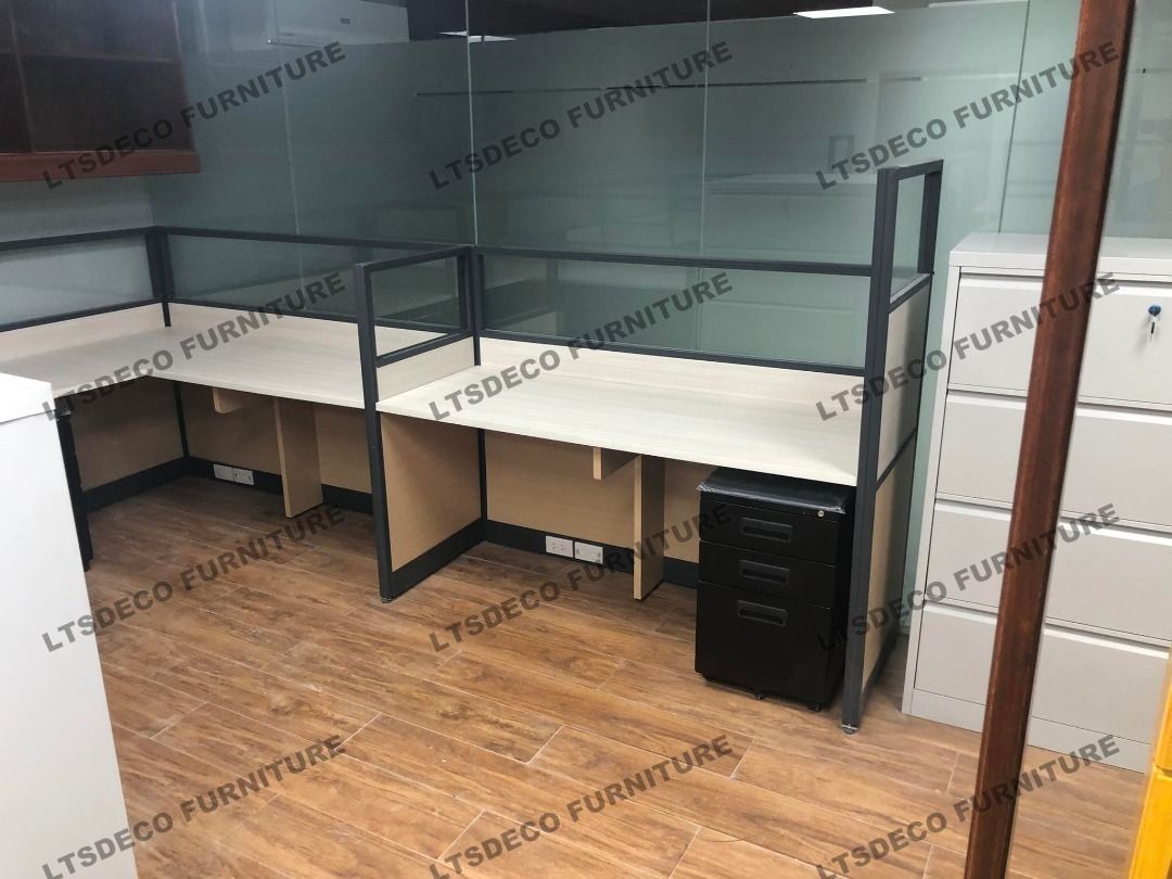 workstation tables modular office partition furniture customized (Category: Office Furniture & Fixtures) located in Caloocan City. Submitted by cheska.ltsdeco (Listing ID 1466019717, Image 3). Description: 👉Are you looking for WORKSTATION, MODULAR CUBICLES OFFICE PARTITION, and OFFICE FURNITURE SUPPLIER? LTSDECO Furniture, is direct supplier, manufacturer, and trusted provider of high quality, affordable and durable modular office divider partit