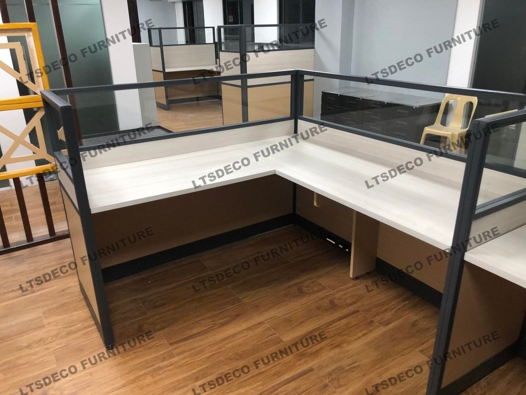 workstation tables modular office partition furniture customized (Category: Office Furniture & Fixtures) located in Caloocan City. Submitted by cheska.ltsdeco (Listing ID 1466019717, Image 2). Description: 👉Are you looking for WORKSTATION, MODULAR CUBICLES OFFICE PARTITION, and OFFICE FURNITURE SUPPLIER? LTSDECO Furniture, is direct supplier, manufacturer, and trusted provider of high quality, affordable and durable modular office divider partit