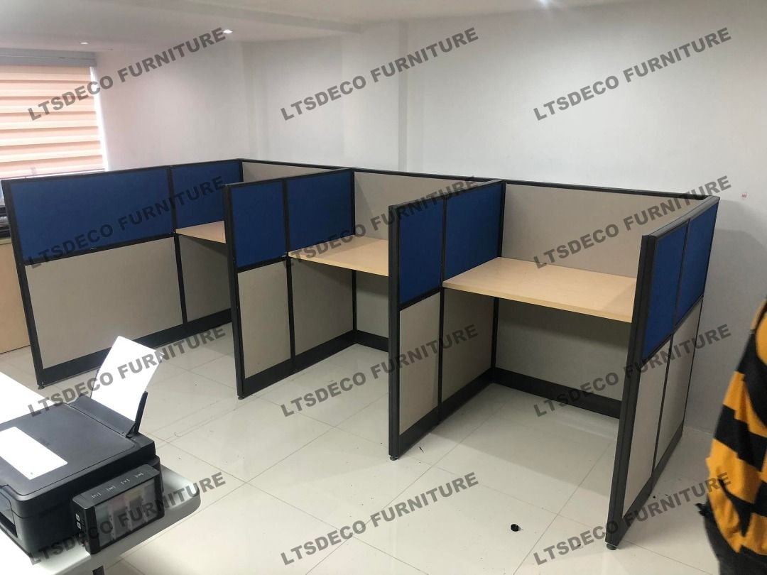 workstation tables modular office partition furnitures (Category: Office Furniture & Fixtures) located in Taguig. Submitted by emmandalyn (Listing ID 1466026436, Image 3). Description: 👉Are you looking for WORKSTATION, MODULAR CUBICLES OFFICE PARTITION, and OFFICE FURNITURE SUPPLIER? LTSDECO Furniture, is direct supplier, manufacturer, and trusted provider of high quality, affordable and durable modular office divider partition, home and office 