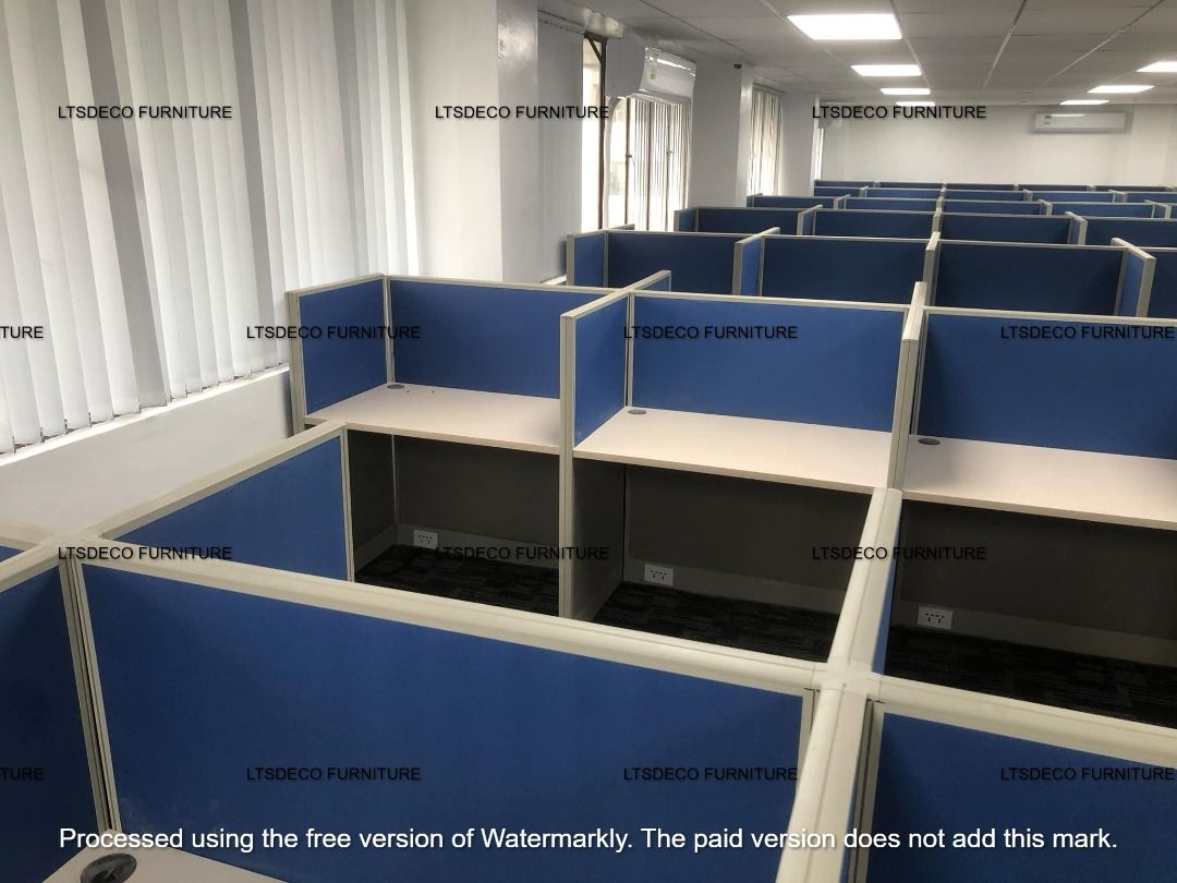 workstation tables modular office partition furniture customized (Category: Office Furniture & Fixtures) located in Caloocan City. Submitted by cheska.ltsdeco (Listing ID 1466041647, Image 3). Description: 👉Are you looking for WORKSTATION, MODULAR CUBICLES OFFICE PARTITION, and OFFICE FURNITURE SUPPLIER? LTSDECO Furniture, is direct supplier, manufacturer, and trusted provider of high quality, affordable and durable modular office divider partit