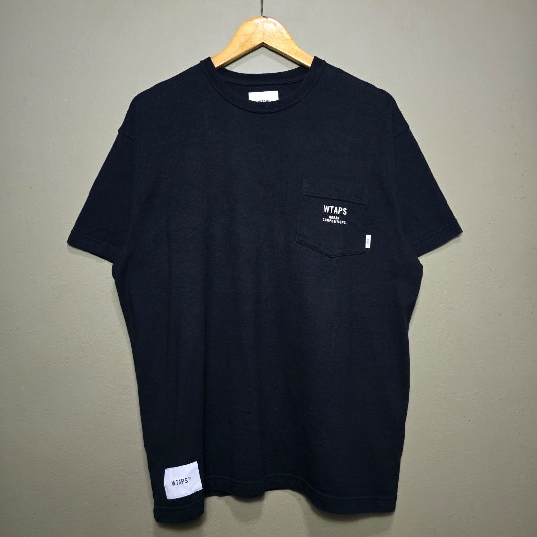 WTAPS URBAN COMPOSITIONS POCKET TEE (Category: Tshirts & Polo Shirts ) located in Quezon City. Submitted by somewearinmnl (Listing ID 1466063856, Image 1). Description: WTAPS URBAN COMPOSITIONS POCKET TEE - Size: X 02 / MEDIUM Best Fits Large to XL - Dimension: 23 W" x 28.5 L" - Good As new - Color rate: 9.8/10 - No Issues - Color may vary due to lighting 📸.
