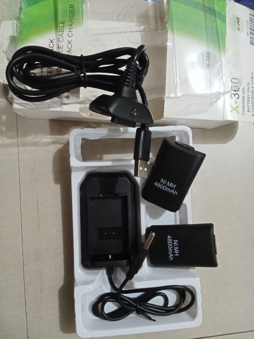XBOX 360 RECHARGEABLE BATTERY (Category: Cables & Chargers) located in Quezon City. Submitted by hajjasittienor (Listing ID 1466116122, Image 1). Description: BRAND NEW PWEDE PICK UP PWEDE GCASH ..AVIDA TOWER NEW MANILA COL BONNY SERRANO AVENUE QC.