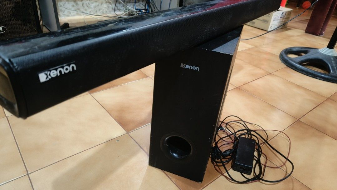 XENON SOUNDBAR WITH SUBWOOFER (Category: Soundbars, Speakers & Amplifiers) located in Batangas. Submitted by riyanasiafashionshop (Listing ID 1466050190, Image 1). Description: .