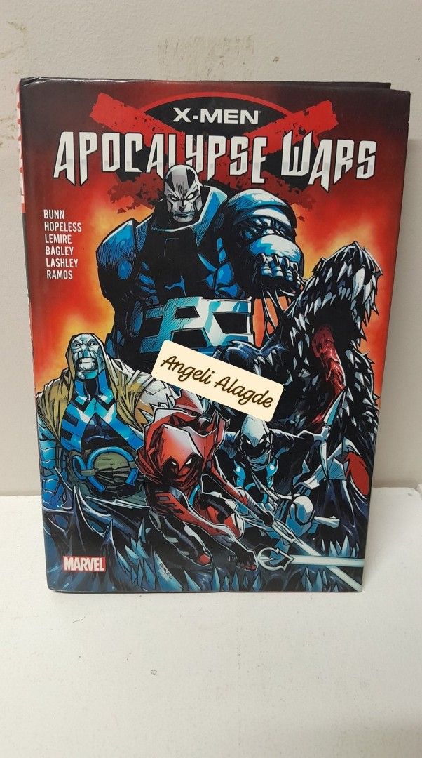 X-Men Apocalypse Wars Hardcover Marvel Comic (Category: Comics & Manga) located in Manila. Submitted by eli_213 (Listing ID 1465994964, Image 1). Description: ☂️ Description: - Condition: Solid spine and clean pages - Design: Vibrant cover artwork featuring Apocalypse and mutants - Perfect for: X-Men fans and comic book collectors REPRICED COMIC BOOKS! REPOSTING UNTIL SOLD (crossposted) Reason for Selling: Natambak nalang :( XMEN Apocalypse Wars 