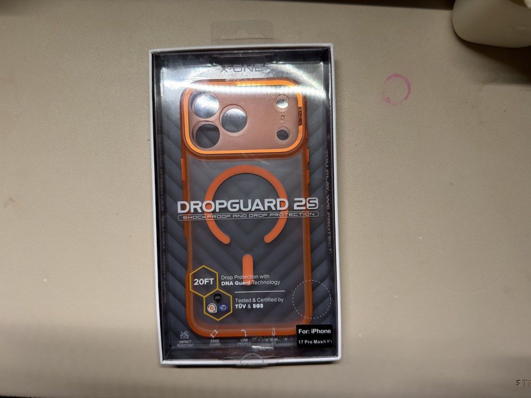 XOne Dropguard 2S (17/18 Promax) (Category: Cases & Sleeves) located in Pasig City. Submitted by vince.declutters (Listing ID 1465985971, Image 1). Description: Cosmic Orange.