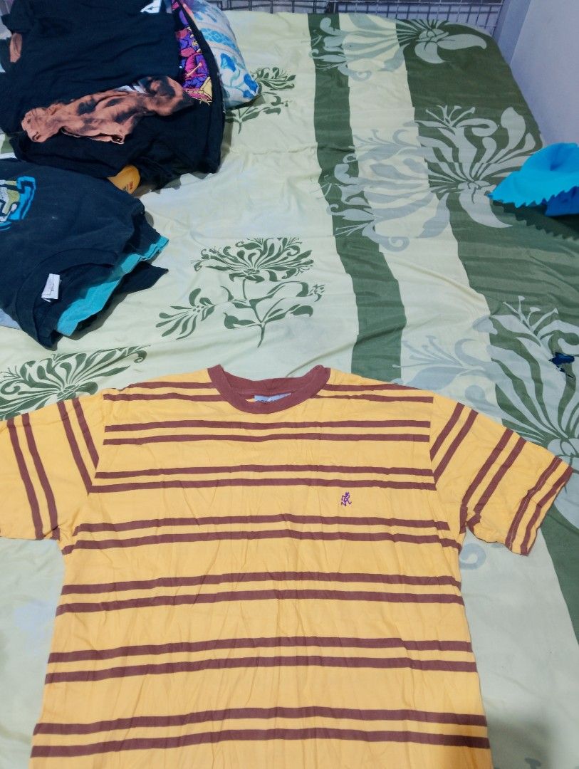 Y2K Gramicci Stripe shirt (Category: Tshirts & Polo Shirts ) located in Iloilo. Submitted by silverowl.f96a66 (Listing ID 1466097857, Image 2). Description: size M 28x22 excellent condition.