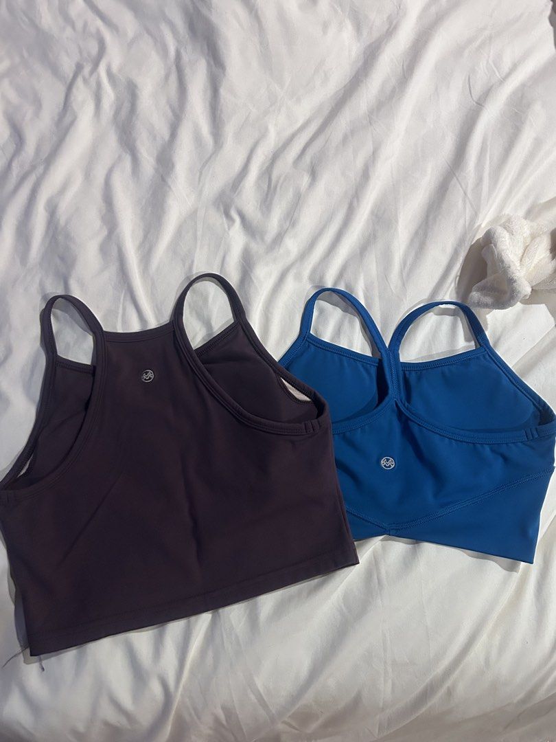 Yoga cropped tank bundle (Category: Activewear) located in Cebu City. Submitted by shopmikascloset (Listing ID 1466051610, Image 2). Description: Fits XS - S Used only a few times.