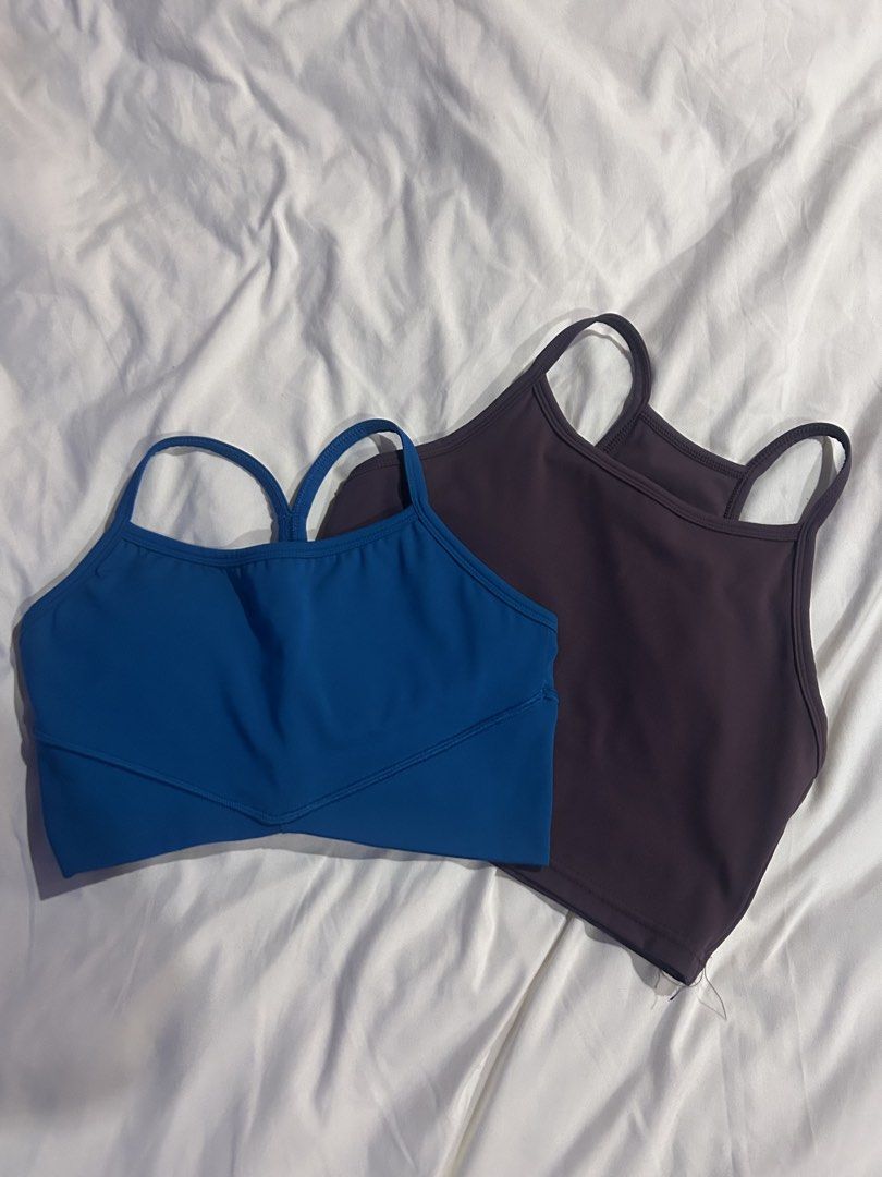 Yoga cropped tank bundle (Category: Activewear) located in Cebu City. Submitted by shopmikascloset (Listing ID 1466051610, Image 1). Description: Fits XS - S Used only a few times.