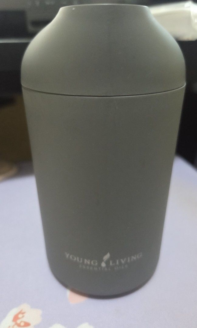 Young Living Wanderful Diffuser (Category: Home Fragrance) located in Makati City. Submitted by lexshie (Listing ID 1465962145, Image 3). Description: - Young Living Diffuser - Sleek Grey Color - Dual Mist Outlets - Excellent Working Condition - Perfect for Any Room in Your Home - Feel free to ask questions!.