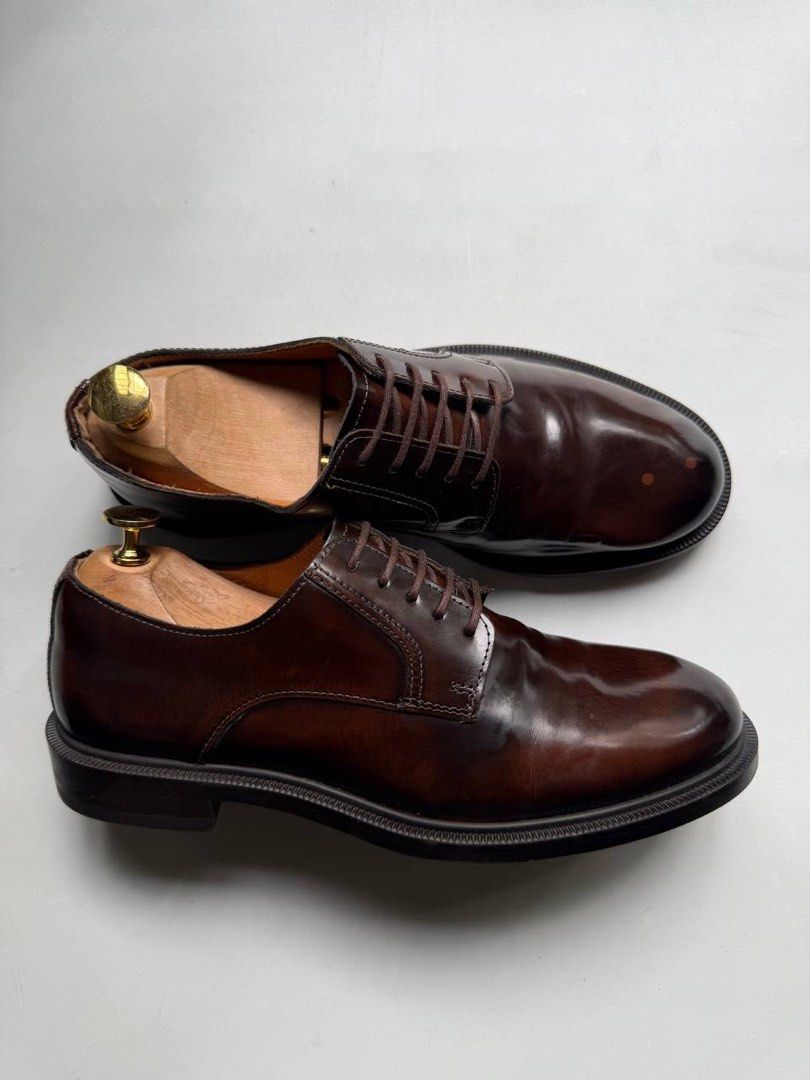 Zara Derby (Category: Dress Shoes) located in Cagayan de Oro. Submitted by thrift_crate.ph (Listing ID 1466099112, Image 2). Description: ᴢᴀʀᴀ ʙᴜʀɢᴜɴᴅʏ ᴅᴇʀʙʏ 𝟽ᴜs / 𝟸𝟻ᴄᴍ 𝐒𝐢𝐳𝐞: 7US / 25cm 𝐂𝐨𝐧𝐝𝐢𝐭𝐢𝐨𝐧 𝐫𝐚𝐭𝐞: 10/10 𝐂𝐨𝐥𝐨𝐫 𝐫𝐚𝐭𝐞: 10/10 Issue/s: NO ISSUES.