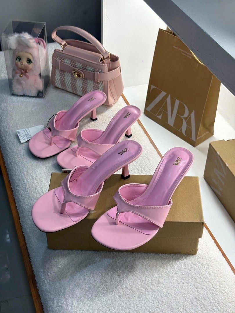 Zara Leather Heels (Category: Sandals) located in Taguig. Submitted by poshcity (Listing ID 1466048177, Image 1). Description: ✨PLEASE MAKE READING A HABIT✨ INCLUSIONS: ✨: With Tag and Box ✨: 35-40 | 2 inches heel size ✨: What you see is what you get ✨: Manage your expectations. Items are all MPO/Mall Pull Out — ✔️: Sure buyers only should fill up the form, No form No item. ✔️: Payment first policy. No COD & COP. .