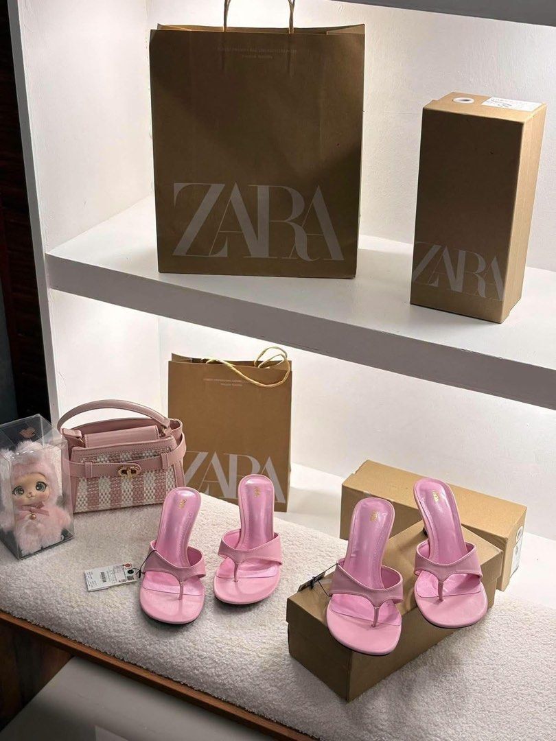 Zara Leather Heels (Category: Sandals) located in Taguig. Submitted by poshcity (Listing ID 1466048177, Image 3). Description: ✨PLEASE MAKE READING A HABIT✨ INCLUSIONS: ✨: With Tag and Box ✨: 35-40 | 2 inches heel size ✨: What you see is what you get ✨: Manage your expectations. Items are all MPO/Mall Pull Out — ✔️: Sure buyers only should fill up the form, No form No item. ✔️: Payment first policy. No COD & COP. .