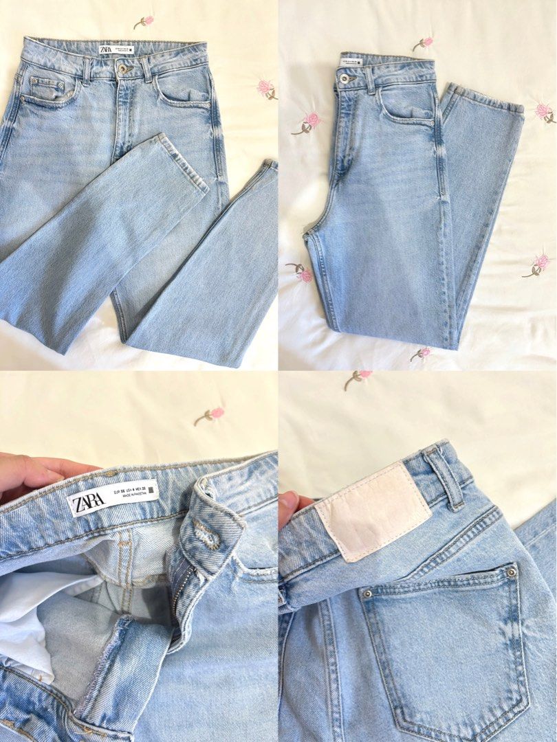 Zara Mom Jeans (Category: Jeans) located in Manila. Submitted by summerdeclutters (Listing ID 1466011761, Image 1). Description: 🪷 Fits XS–S 🪷 Bought in Dubai 🇦🇪 🪷 Very good quality & in great condition 🪷 Classic mom fit & easy to style 🪷 Perfect for everyday wear 🪷 Open for negotiations! 💌 .