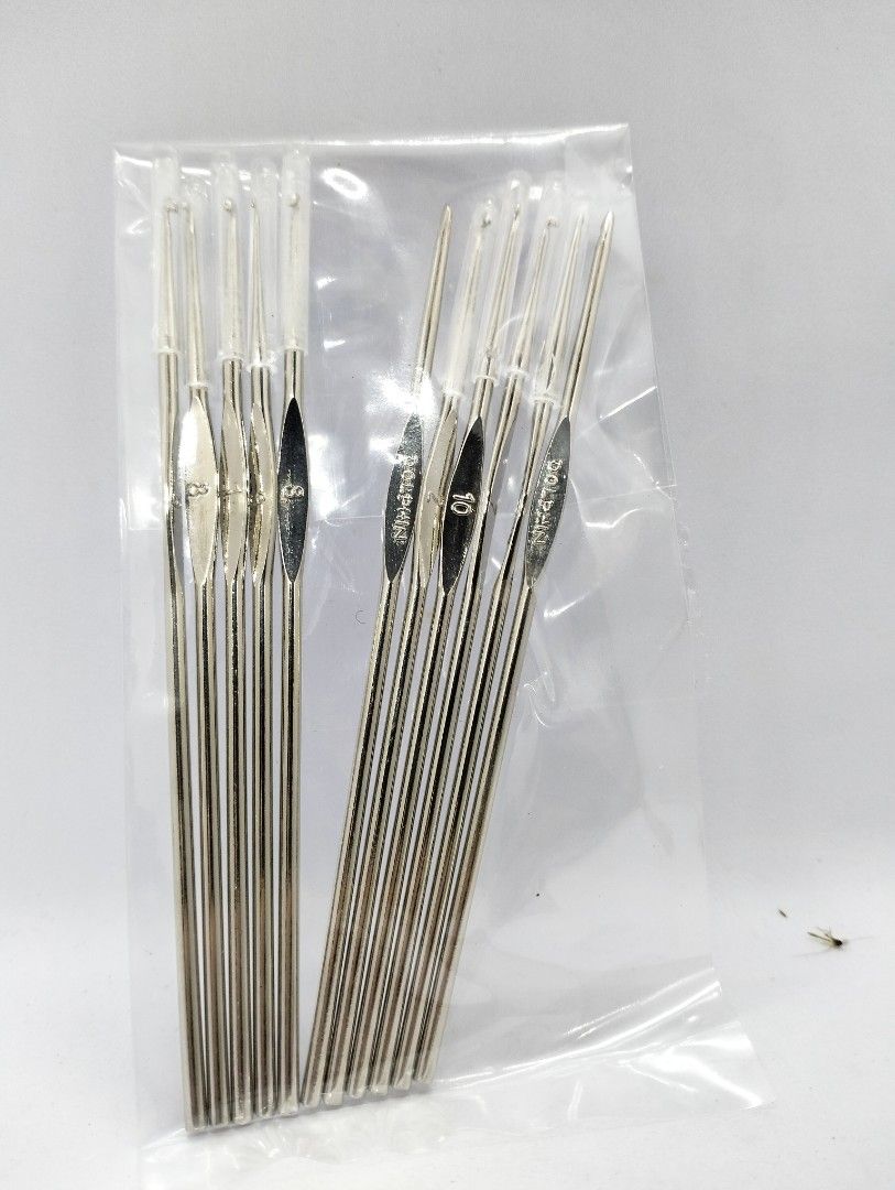 11pcs. Different Sizes Crochet Hook Set (Category: Handmade Craft) located in Baguio. Submitted by toys_of_yesteryear (Listing ID 1466275616, Image 3). Description: 📌loc. Baguio ✅ Crochet hook set. New sizes: 000 / 00 / 1 / 2 / 3 / 6 / 7 / 8 / 9 / 10 / 12 ✅Price: posted + sf. 👉Mop: Gcash 👉Mod: J&T only.