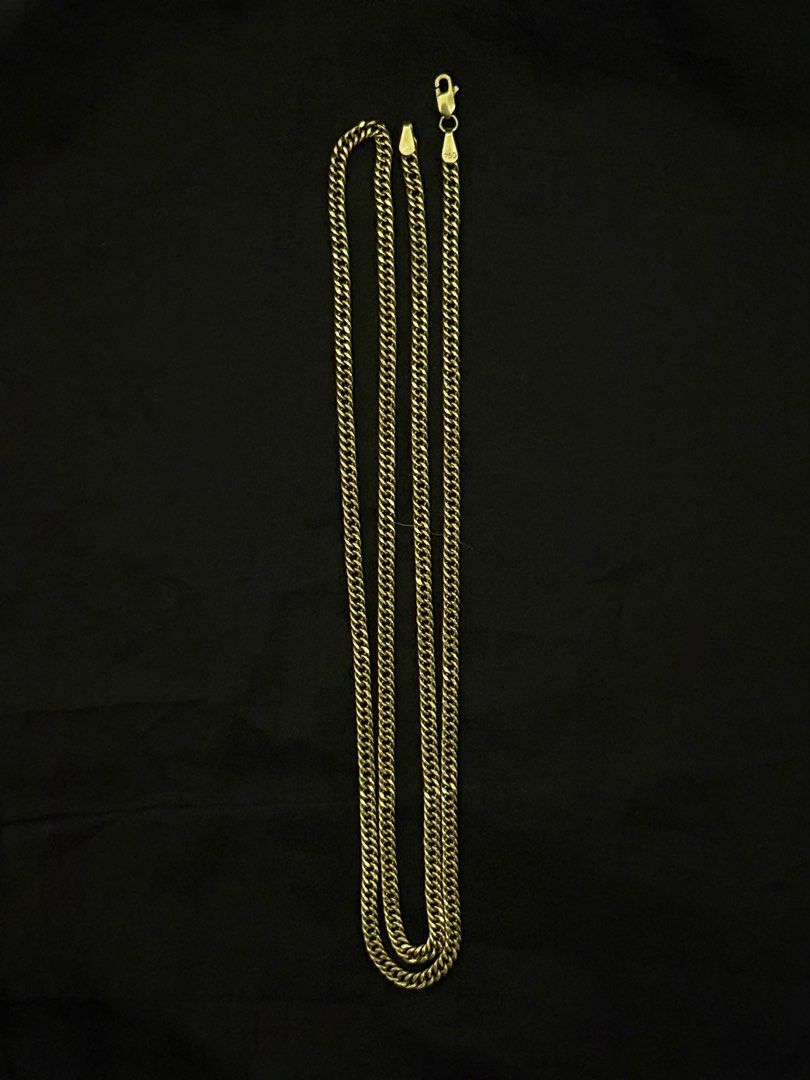 18K Saudi Gold (Category: Jewelry) located in Malabon City. Submitted by mangwelsss (Listing ID 1466329204, Image 1). Description: FOR SALE! PASS PO SA BARAT OR BNS!!! For pick up lang po, may mga pawnshop samin unli check din, Thank you! 6700 per g Cuban link chain necklace 18k SD Gold 7.2 grams 24 inch No issue Loc: South Caloocan.
