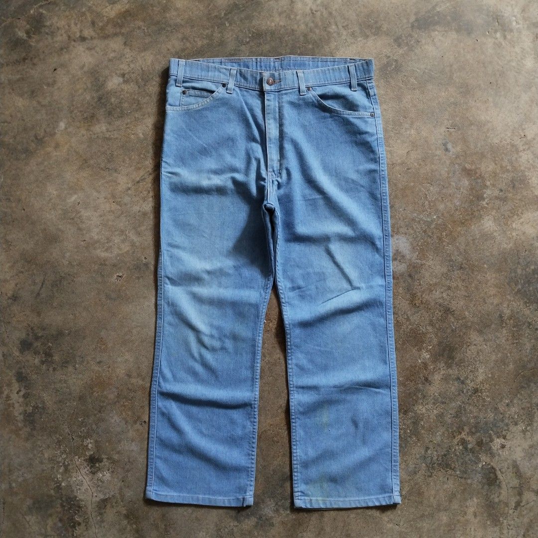 1998 Levis Orange Tab Bootcut Action Jeans (Category: Jeans) located in Bulacan. Submitted by hustleoverluckphv2 (Listing ID 1466204897, Image 1). Description: 1998 Levis Orange Tab Bootcut Action Jeans 38 x 30 on tag Measurements Waist - 36" Length - 39" Hem - 9" Thigh - 13" Inseam - 27" Php 990.