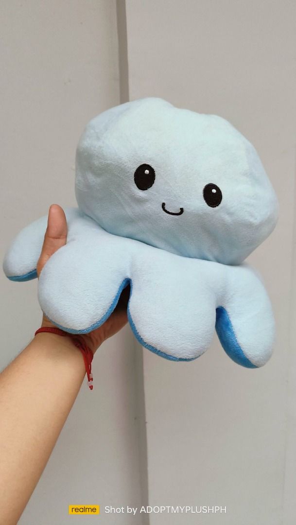 Mood Octopus Reversible Flip Plush (Category: Plushies & Soft Toys) located in Taguig. Submitted by adopt.my.plush.ph (Listing ID 1466237540, Image 3). Description: .