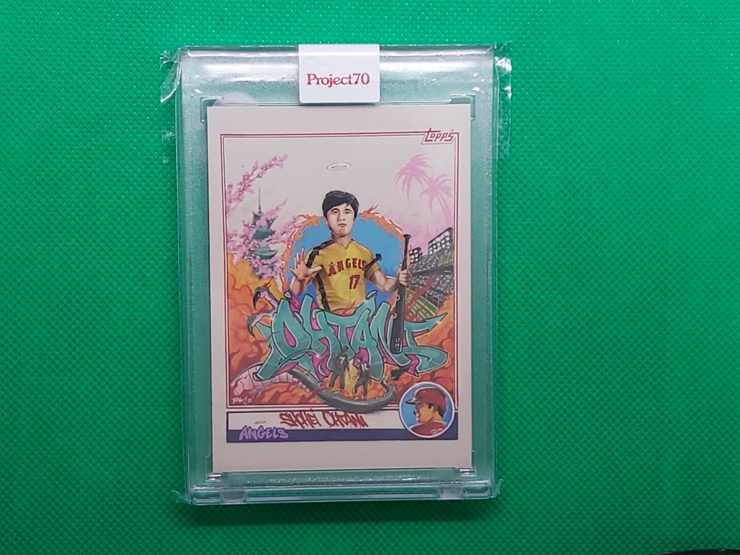 2021 Topps Project 70 Shohei Ohtani (大谷翔平) by CES #470, 玩具