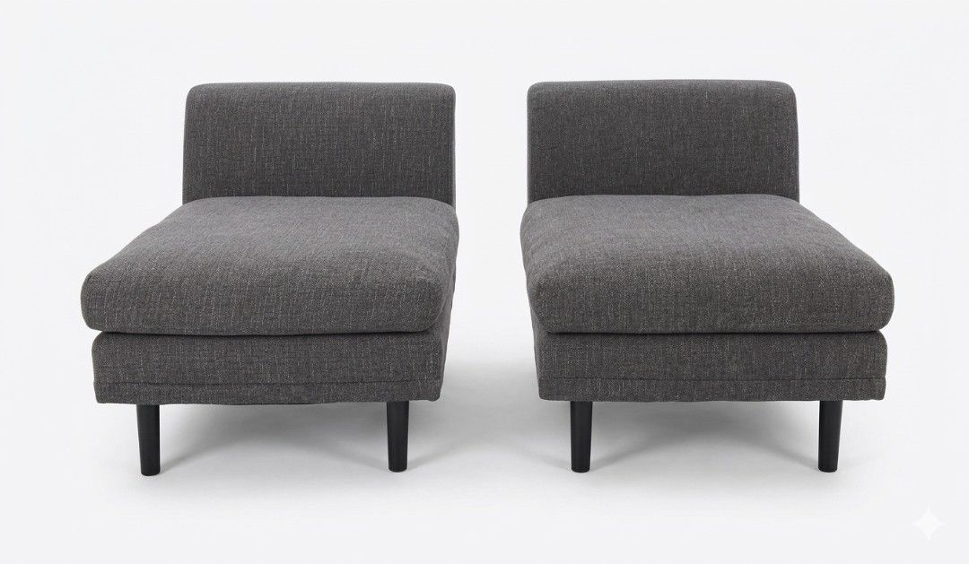 2 pcs Armless lounge sofa (Category: Sofas) located in Bulacan. Submitted by duncayow (Listing ID 1466297237, Image 2). Description: PM FOR ACTUAL PHOTOS.
