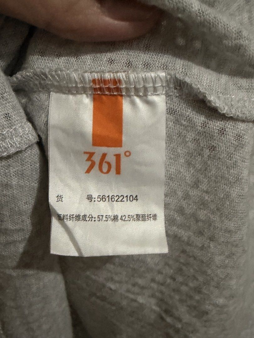 40. 361° Degrees Gray Activewear Tee / Graphic T-Shirt (Category: Activewear) located in Manila. Submitted by athenabrave (Listing ID 1466176190, Image 3). Description: .