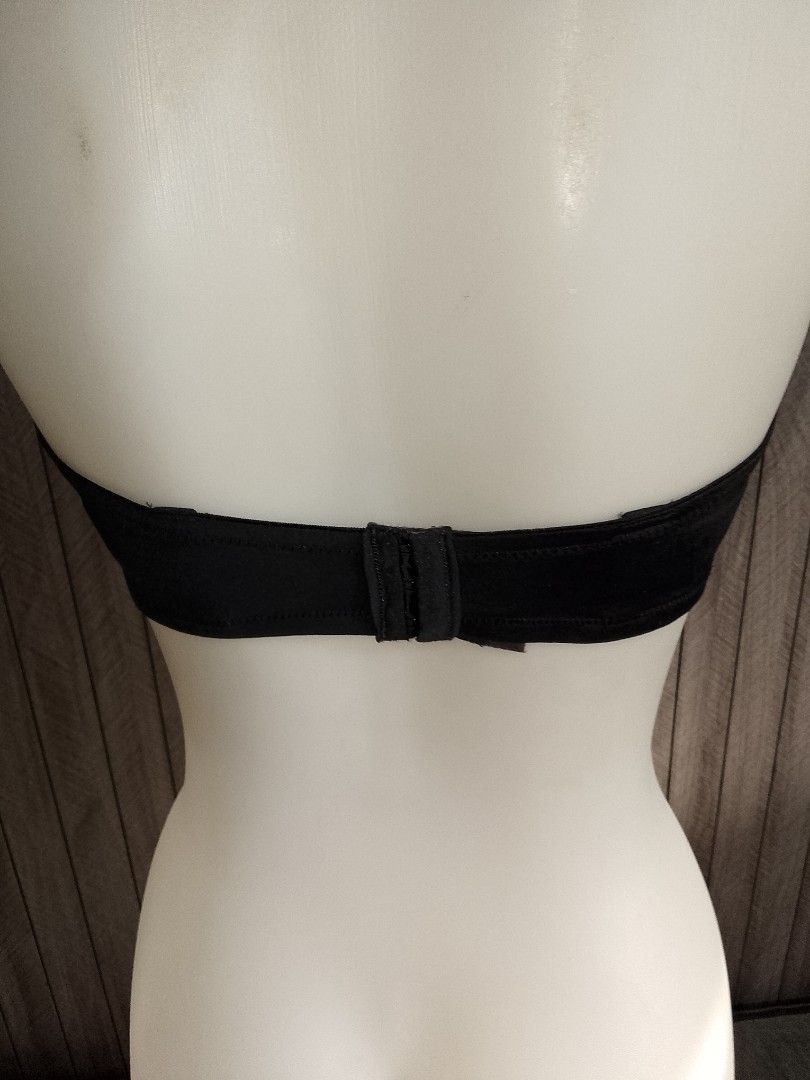 38d MAIDENFORM strapless bra with underwire black (Category: Undergarments & Loungewear) located in Manila. Submitted by truecrystal-1407 (Listing ID 1466333964, Image 2). Description: .