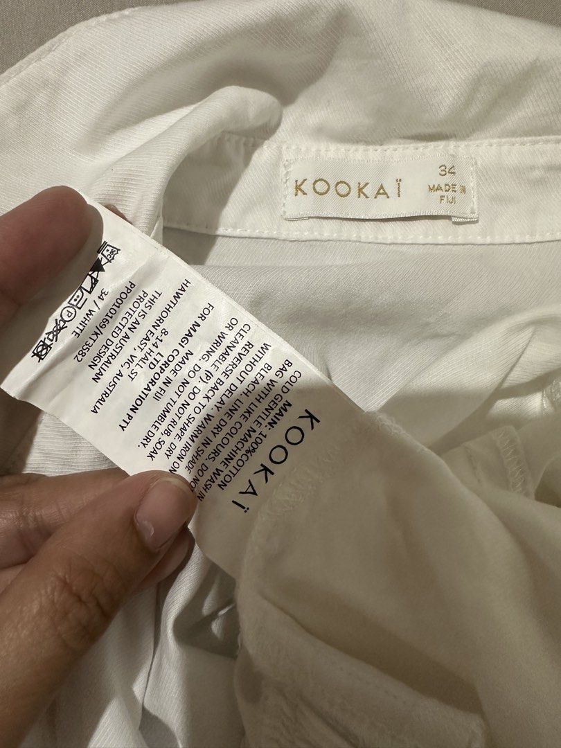 3 for 50 Kookai, Minx & Moss (Category: Others Tops) located in Davao. Submitted by krau_ (Listing ID 1466229442, Image 3). Description: Kookia longsleeve crop size 34 / xs Minx & moss size small, with tear near the tag Muted Peach offshie small signs of use.