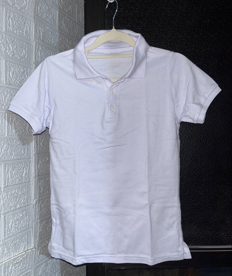 3 Plain White Short Sleeve Polo Shirt (Category: Shirts) located in Quezon City. Submitted by akikekoku (Listing ID 1466214444, Image 1). Description: Lifeline plain white polo shirts for women. Perfect for work, board exam, etc. All three were only used once. 3 shirts for 400 :))) #WhitePoloshirt #Workoutfit #BoardExamOutfit.