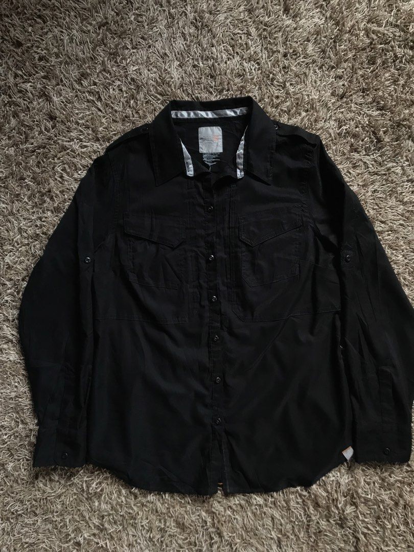 5.11 TACTICAL LONG SLEEVE (Category: Formal Shirts) located in Kitcharao. Submitted by ialyga08 (Listing ID 1466172255, Image 1). Description: Dimes: 20x27 Sleeves: 22 Medium on tag As New Condition No issue Color rate 10/10.