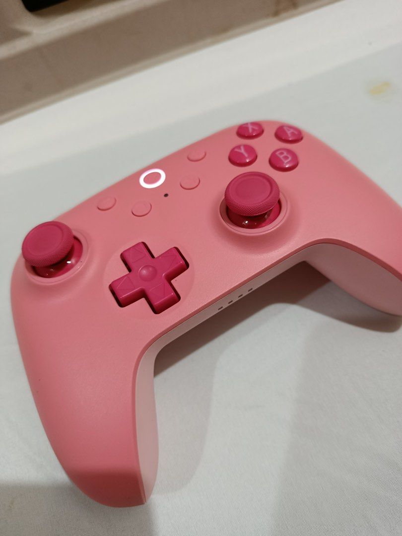 8Bitdo Ultimate 2C Bluetooth Controller Pink (Category: Controllers) located in Quezon City. Submitted by gab.cerdena (Listing ID 1466157248, Image 1). Description: Nabili ko sa P850. Like-new Pink 8BitDo Ultimate 2C Bluetooth controller bought recently from PixelPlay. Features Hall effect sticks, USB-C, and a clean matte pastel finish. Hardly used and fully working!.