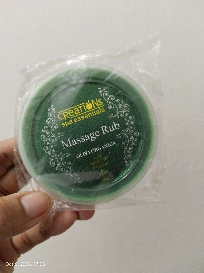 ✨ Creations Spa Essentials Rub | 3 pcs. Organica Php 105 each (Category: Body Care) located in Las Pinas. Submitted by cjgcloset (Listing ID 1466242945, Image 1). Description: Original Expiration: 2029.