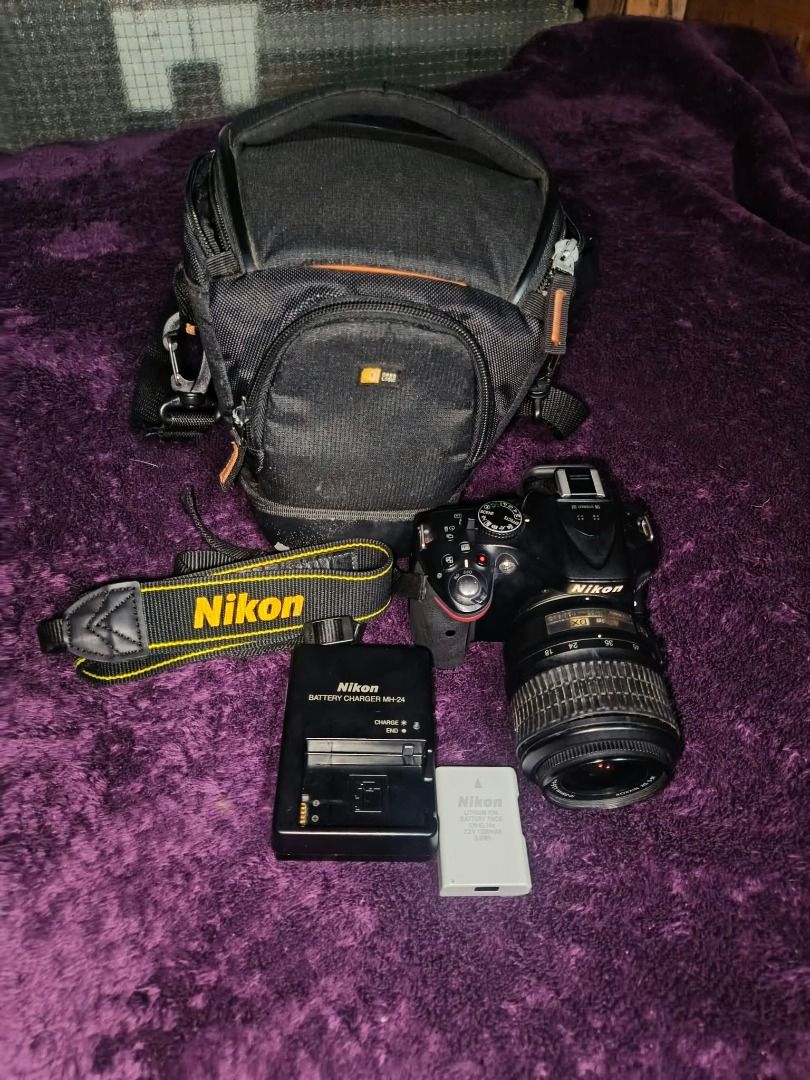 Nikon D5200 DSLR (negotiable) PASIG LOC!! (Category: Cameras) located in Caloocan City. Submitted by truedragon_512d95 (Listing ID 1466169393, Image 1). Description: 📸 FOR SALE: Nikon D5200 DSLR + 18-55mm Lens Pasig loc! ISSUE VIGNETTE DM📩📩📩 Selling my Nikon D5200 DSLR Camera good for photo and video, perfect for beginners, students, events, and content creation. INCLUSIONS: ✅ Nikon D5200 Camera Body ✅ Nikon 18-55mm Kit Lens ✅ Nikon Battery ✅