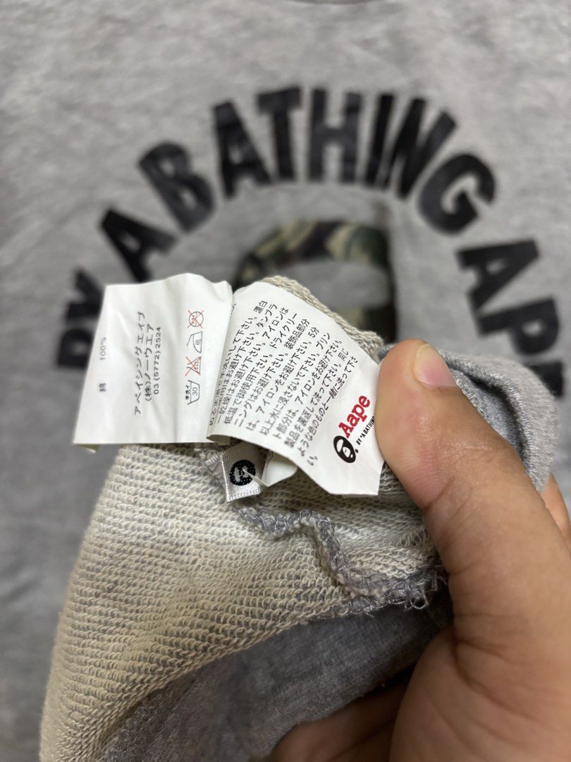 Aape (Category: Coats, Jackets and Outerwear) located in Cavite. Submitted by staythrifted.23 (Listing ID 1466166219, Image 3). Description: Aape X Large on 🏷️ Large best fit Dimes : Length 21.5 Width 27 Excellent Color rate 9.5/10 Issue : ❌ Need wash 📩📩📩 Loc. Cavite We ship nationwide Payment first 📌DISCLAIMER: We are not associated or affiliated with any brand posted. 📃ALL COPYRIGHT AND TRADEMARKS RESERVED TO THE ORIGINAL BRAND OWNERS..