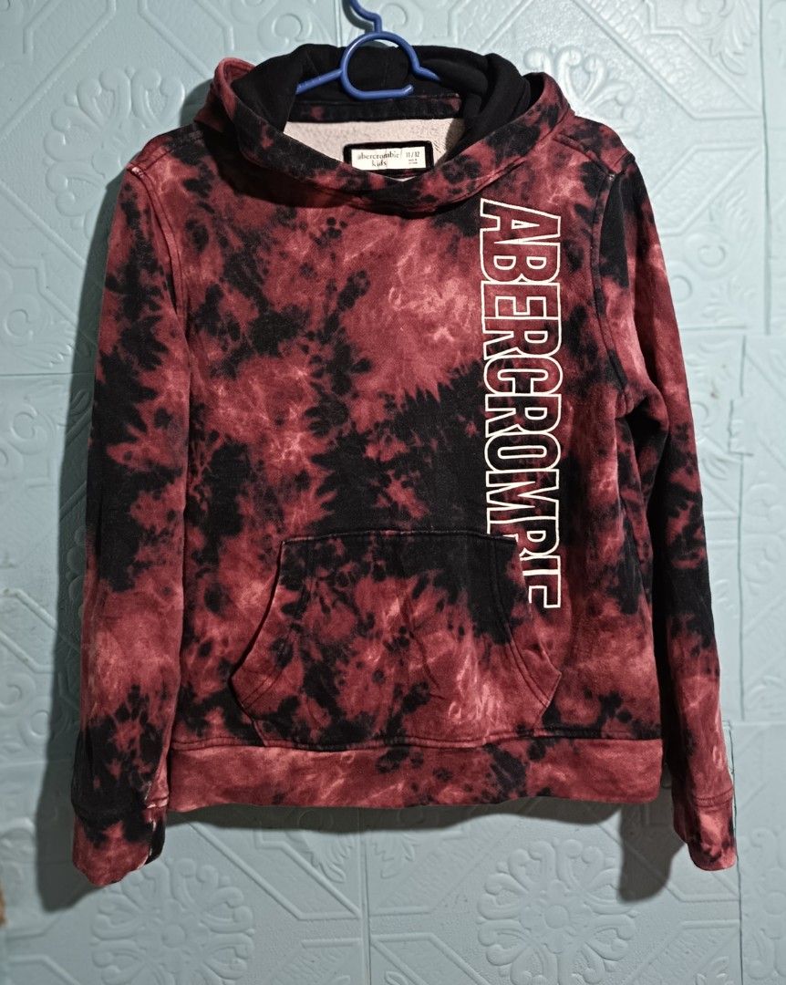 Abercrombie HOODIE JACKET TIE DYE (Category: Coats, Jackets and Outerwear) located in Quezon City. Submitted by zoesmithshop (Listing ID 1466196696, Image 1). Description: ABERCROMBIE HOODIE JACKET TIE DYE SIZE- SMALL Age- 12 to 14.