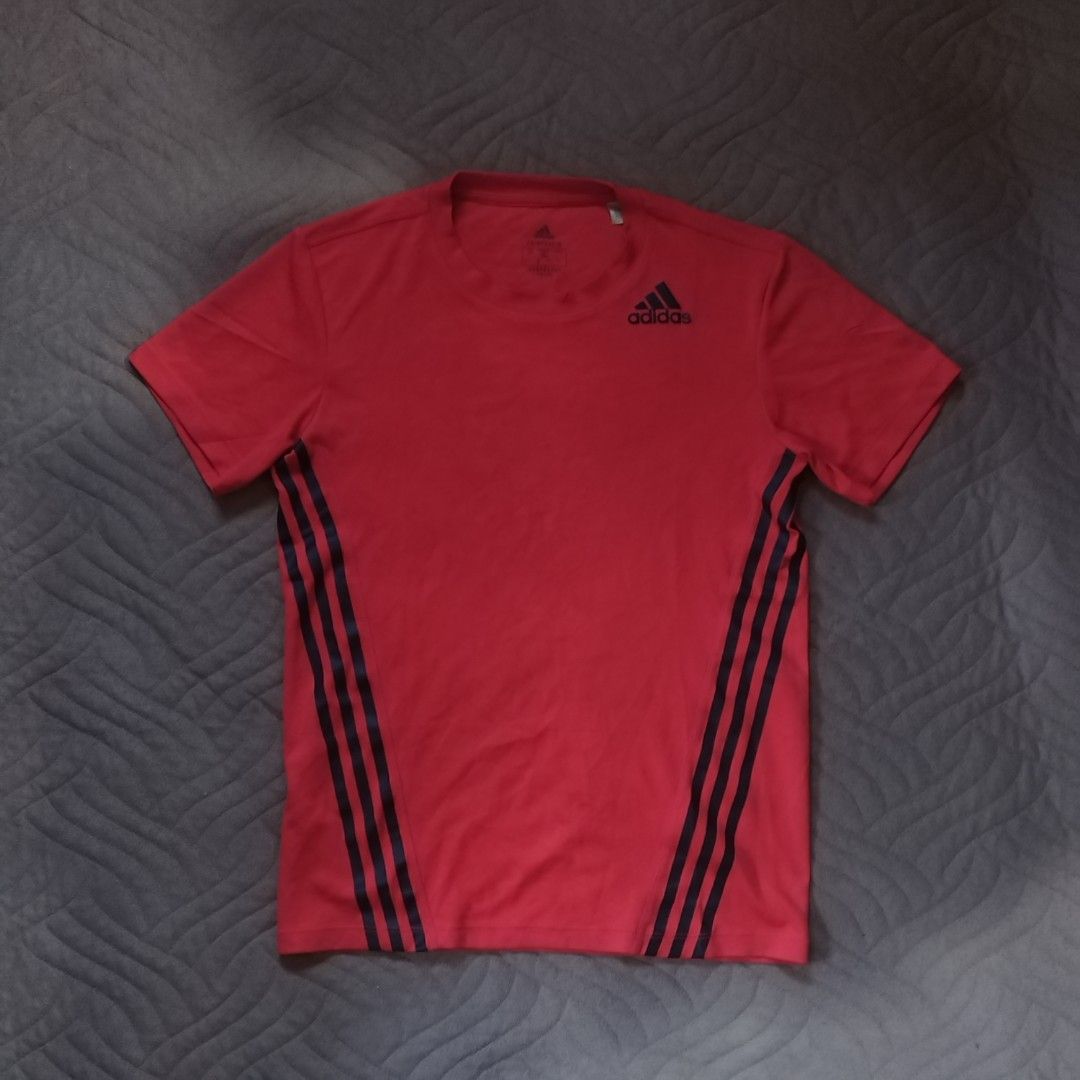Adidas AEROREADY 3-Stripes Training Tee (Category: Activewear) located in Davao. Submitted by giyuu06 (Listing ID 1466253387, Image 1). Description: Adidas AEROREADY 3-Stripes Training Tee | SMALL | Excellent Condition L 25 W 18.5.