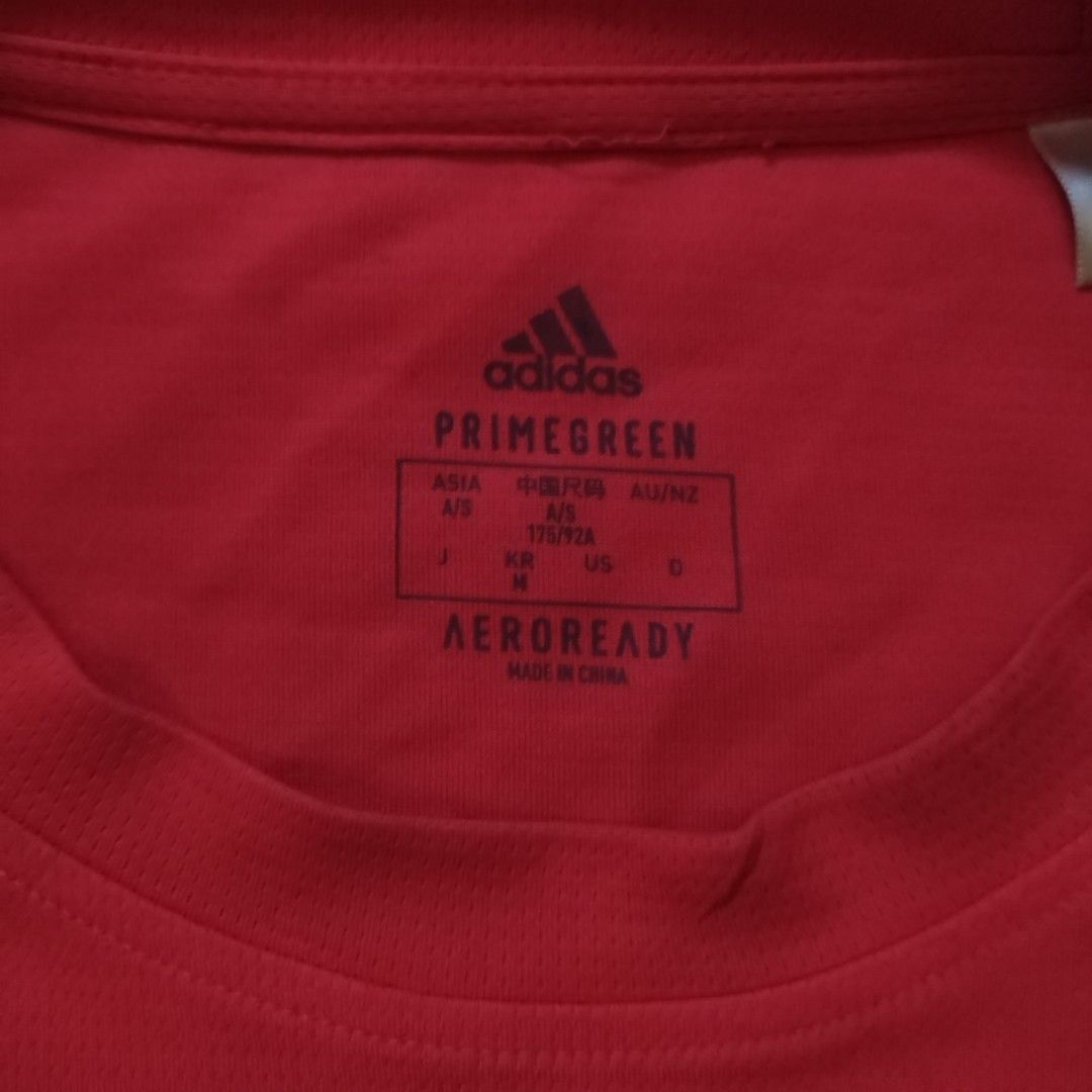 Adidas AEROREADY 3-Stripes Training Tee (Category: Activewear) located in Davao. Submitted by giyuu06 (Listing ID 1466253387, Image 3). Description: Adidas AEROREADY 3-Stripes Training Tee | SMALL | Excellent Condition L 25 W 18.5.