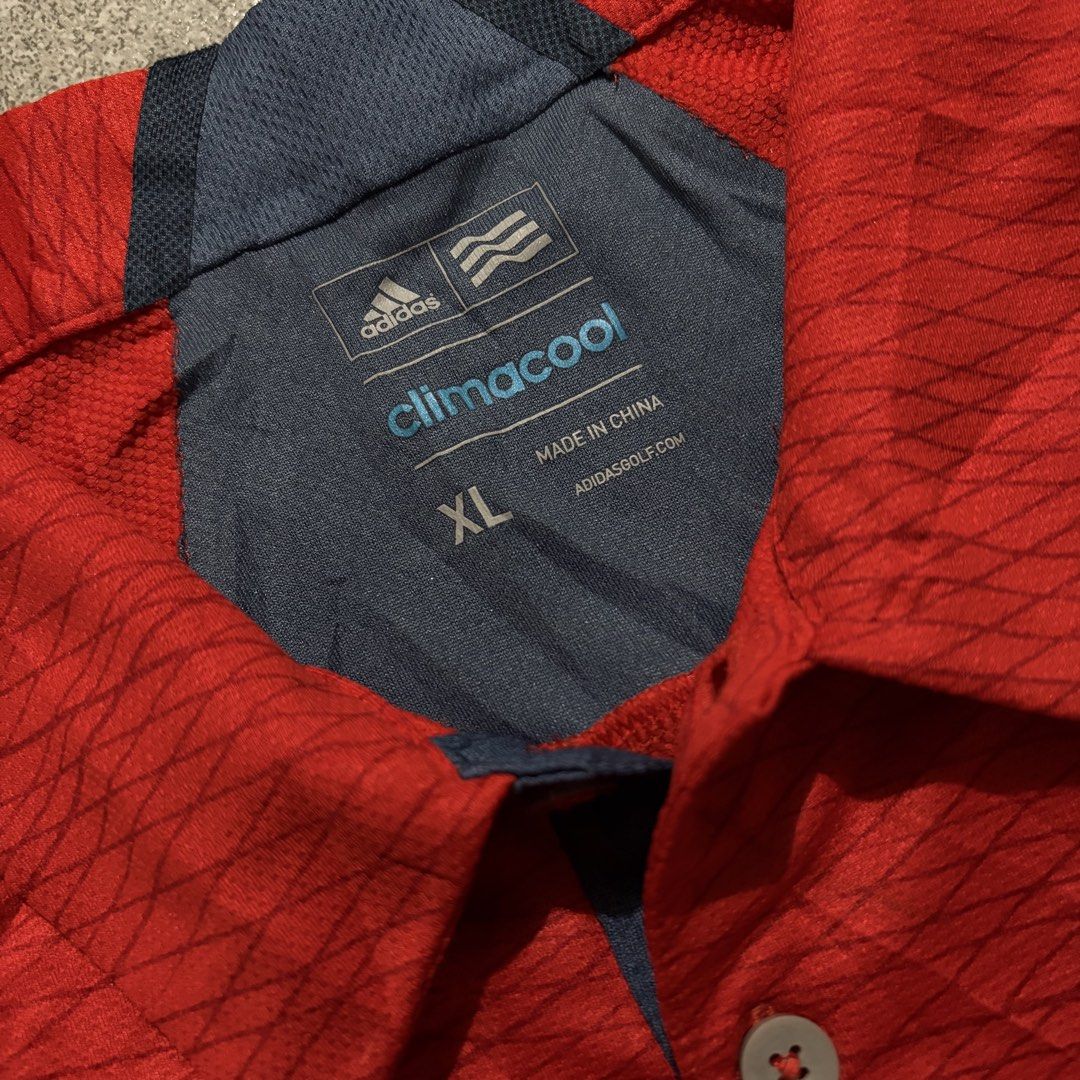 Adidas Climacool Poloshirt (Category: Activewear) located in Talisay. Submitted by re_sell01 (Listing ID 1466268948, Image 3). Description: Adidas Climacool Poloshirt XL Mens W21.5 L29 Like New Condition.