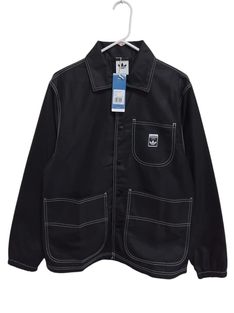 Adidas Wabash Regular Coach Jacket (Category: Coats, Jackets and Outerwear) located in Pasig City. Submitted by hustlexcurate (Listing ID 1466234120, Image 1). Description: Adidas Wabash Regular Coach Jacket Size S on tag fits MEDIUM Dimensions: 21.5X28.