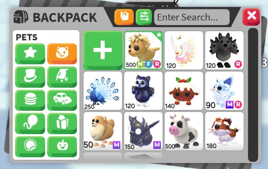 Adopt Me Pets Roblox Virtual Inventory Bundle (Category: In-Game Products) located in Caloocan City. Submitted by jhosiepffr43897 (Listing ID 1466170345, Image 1). Description: - Game: Roblox Adopt Me - Items: Legendary & ultra-rare virtual pets (check inventory screenshot) - Delivery: Fast in-game trade after payment - Options: Buy individual pets or the entire bundle - Note: Serious buyers only, message us to inquire.
