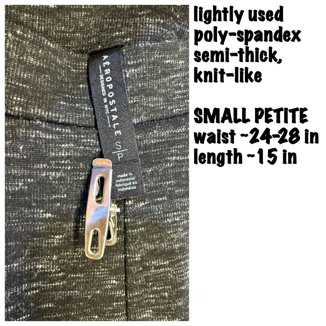 Aeropostale Marled Black Mini Skirt (Category: Skirts) located in Caloocan City. Submitted by uniquefind04625 (Listing ID 1466329747, Image 2). Description: Aeropostale Marled Black Mini Skirt ₱180.