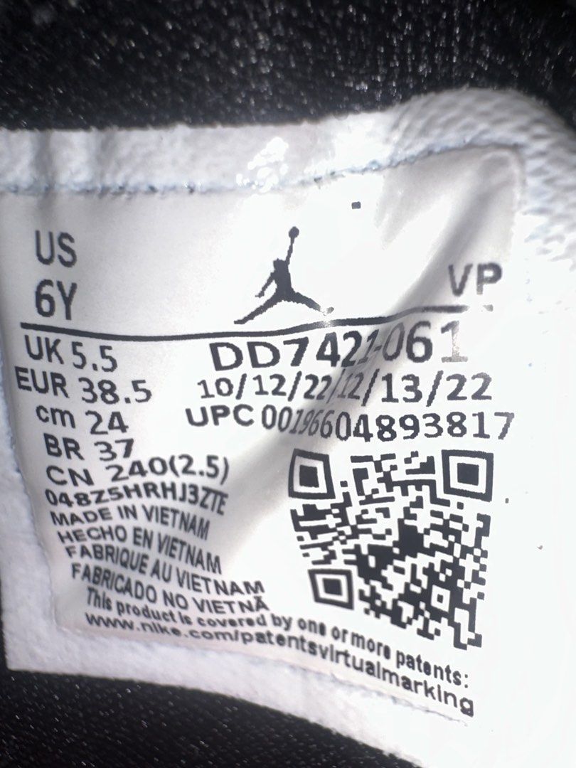AIR JORDAN XXXVI (Category: Sneakers) located in Dasmarinas. Submitted by thapz04 (Listing ID 1466321051, Image 2). Description: Euro38.