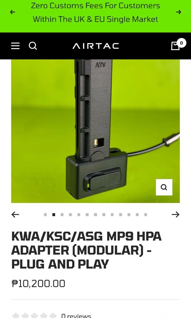 Airsoft mp9 (Category: Action & Battle Toys) located in Baguio. Submitted by syakniseph1105 (Listing ID 1466332995, Image 1). Description: Airtac Mp9 New Made in UK wala masyado nyan dito sa Pinas 4,000 📍 Baguio.