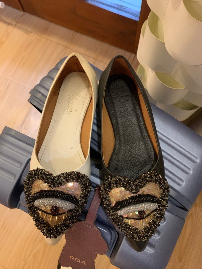 Alexie Studiodarte / Nethercott's (Category: Flats & Sandals) located in Quezon City. Submitted by declutterqa (Listing ID 1466336749, Image 3). Description: ⭐️ really cute, used twice only! GOT THE WRONG SIZE HUHU i wouldnt selll this at alll if it weren't too tiny for me :( got this for 17,500! Please read before asking questions! 🪭 Items are slightly negotiable as I am heavily decluttering, no swaps/trades. 🧾 Payment via GCASH/BPI QR 🛵 Deli