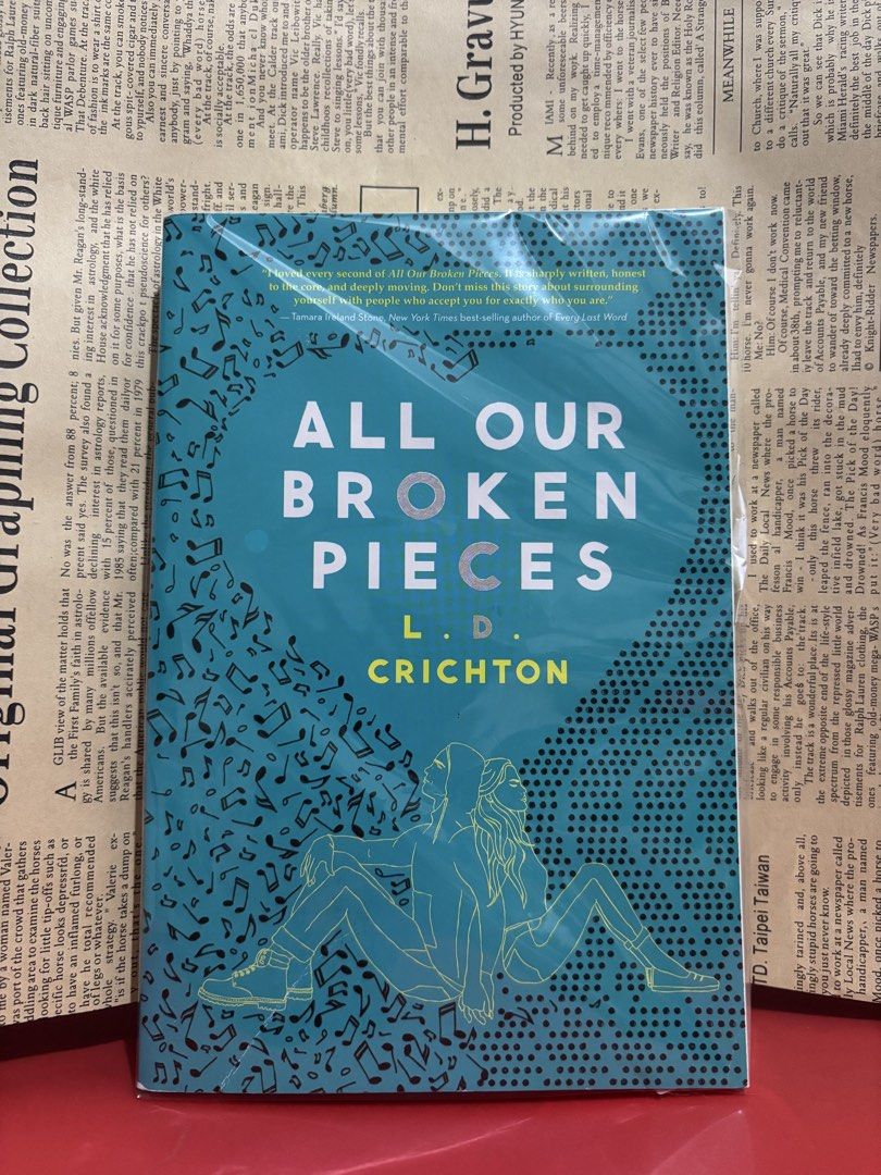All Our Broken Pieces by L.D. Crichton (Category: Storybooks) located in Quezon City. Submitted by kizumei (Listing ID 1466309740, Image 1). Description: All Our Broken Pieces by L.D. Crichton.